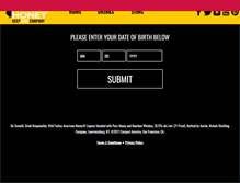 Tablet Screenshot of americanhoney.com